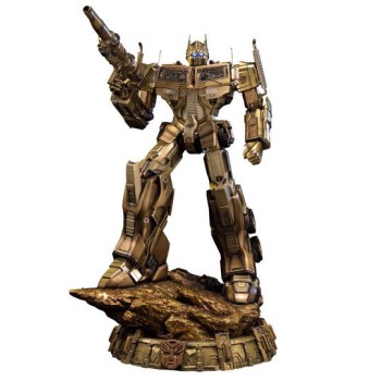 Transformers Generation 1 Statue Optimus Prime Gold Version 61 cm